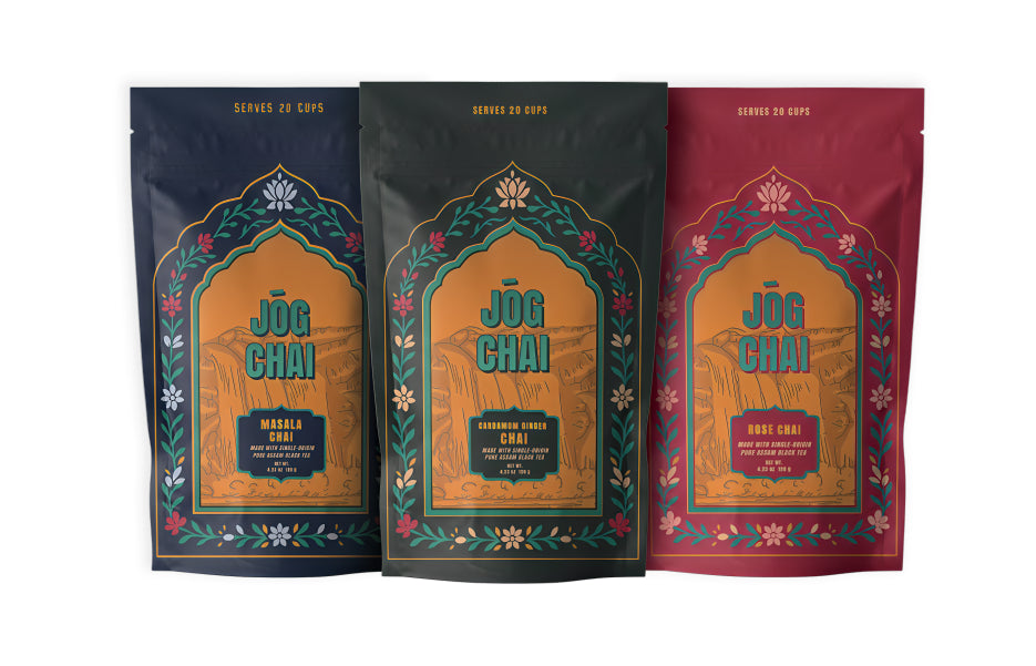 Jog Chai – Premium Handcrafted Tea Blends (20 Cups Each) – Jōg Chai